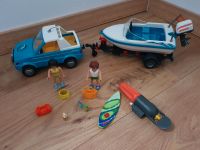 Playmobil Summer Fun 6864 Surfer-Pickup mit Speedboat inkl.Motor Brandenburg - Wustermark Vorschau