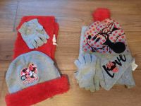 Zwei neue Minnie Mouse Mütze, Schal, Handschuhe Sets in Größe  52 Wuppertal - Elberfeld Vorschau