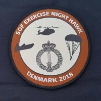 Patch KSK Übung Night Hawk 2018 Dänemark Bundeswehr SOF Berlin - Mitte Vorschau