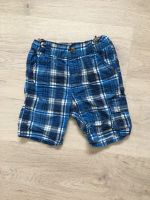 Blau-weiß karierte Cargo Shorts von Topomini, Größe 80 Schleswig-Holstein - Gnutz Vorschau