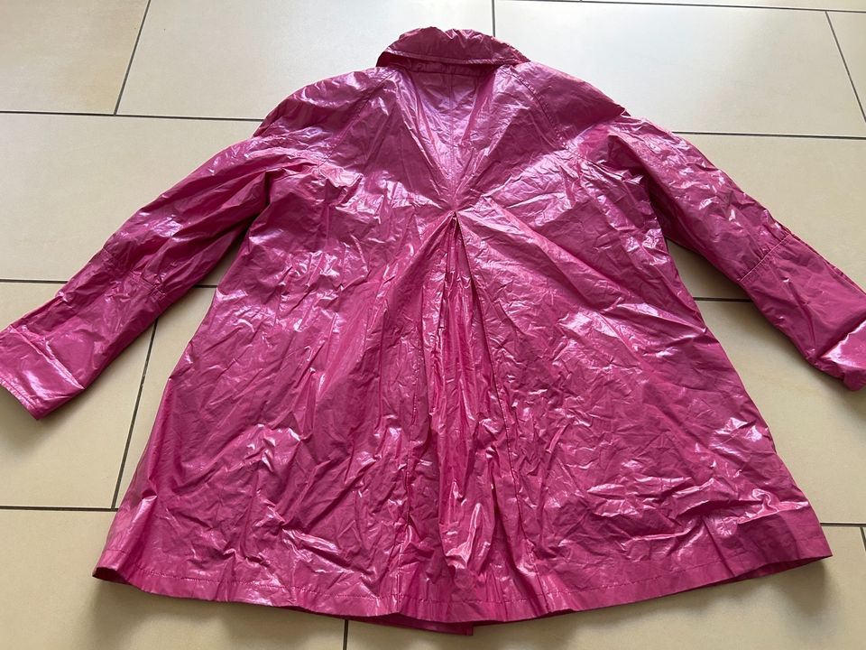 Carla Degen Damen Mantel Jacke Gr 42 Pink in Edewecht