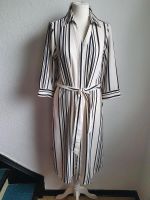 Kleid Blusenkleid Hemdblusenkleid Gr. 40 beige schwarz neuwertig Düsseldorf - Hassels Vorschau