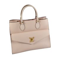 Louis Vuitton Lockme Tote MM Leder Handtasche Beige Greige Bayern - Memmingen Vorschau