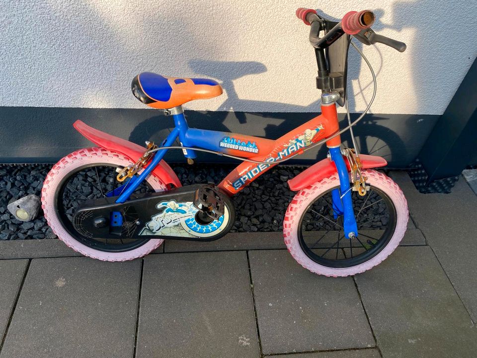 Spiderman Kinderfahrrad 14 Zoll in Krefeld