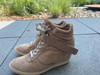 Sneaker mit Absatz - fast ungetragen Baden-Württemberg - Ummendorf Vorschau