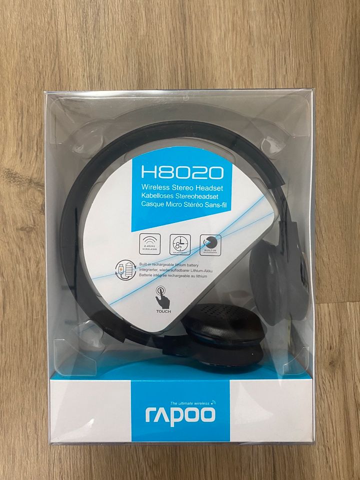 Rapoo H8020 2.4Ghz USB Wireless Headset with Microphone in Bayern -  Augsburg | Weitere Audio & Hifi Komponenten gebraucht kaufen | eBay  Kleinanzeigen ist jetzt Kleinanzeigen