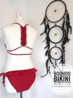 36 38 Bikini ASOS rot schleife Bademode beachwear Strand Travel i Nordrhein-Westfalen - Leverkusen Vorschau