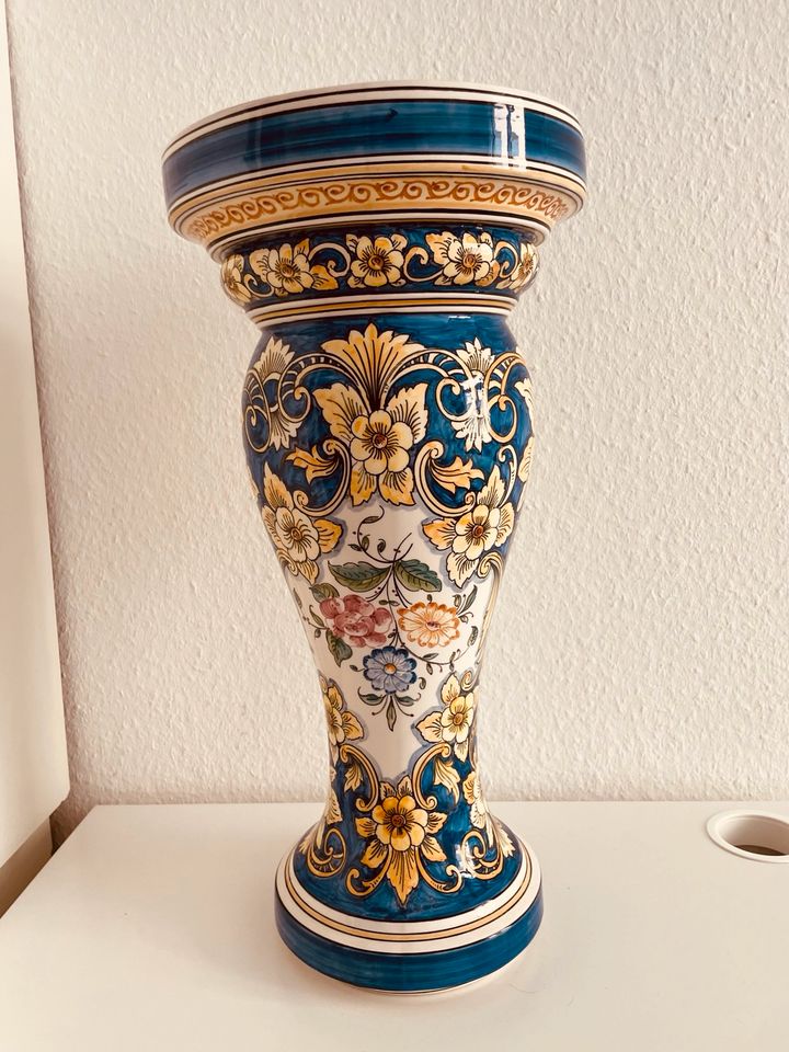 Keramik/ Porzellan Vase Portugal Hand bemalt outerio 129 in Offenbach