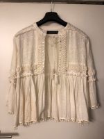 Hippie Jacke von Zara Gr. M/L wie neu creme weiß Hessen - Obertshausen Vorschau