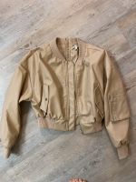 Kunstleder Blouson beige S Bayern - Wiesenfelden Vorschau