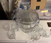Glasbowle mit 6 Gläser Bayern - Hof (Saale) Vorschau