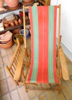 Liegestuhl aus Holz mit extra Fußteil Bayern - Bayreuth Vorschau