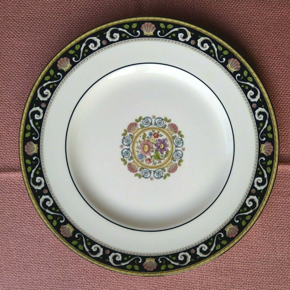 Wedgwood RUNNYMEDE/W4472/dark blue/Teller/Suppentasse/TOP in Düsseldorf