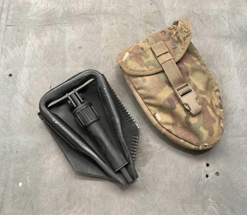 ⚠️ US ARMY KLAPPSPATEN inkl. Tasche!!!! Bundeswehr Military in Hemmoor