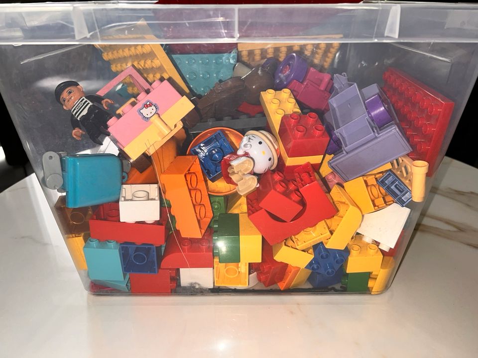Lego Duplo Steine, Fahrzeuge Bunte Mischung 4kg Duplo Kiste in Wiesbaden