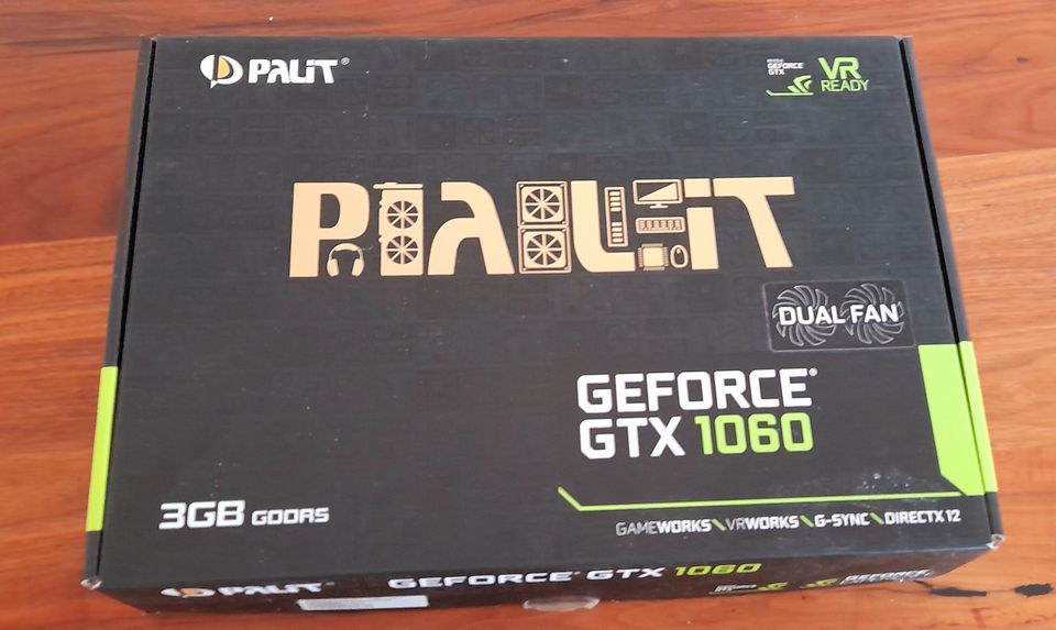 Geforce GTX 1060 Dual Fan 3GB GDDR5 in Langenhagen