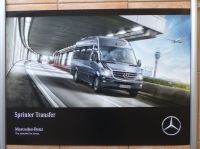 Mercedes Sprinter Transfer Bus Minibus - Poster 59x84cm Din A1 Schleswig-Holstein - Brande-Hörnerkirchen Vorschau