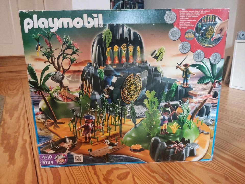 Playmobil Piraten Schatzinsel 5134 funktionsfähig in Hamburg