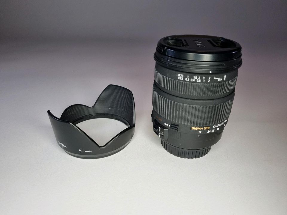 Simga 17-70 mm Canon EF HSM Foto Kamera Makro Objektiv D SLR 2,8 in  Niedersachsen - Niedernwöhren | eBay Kleinanzeigen ist jetzt Kleinanzeigen