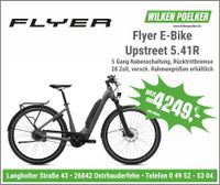 E-Bike Flyer Upstreet 5 5.41R REDUZIERT Panasonic Ultimate GX Niedersachsen - Ostrhauderfehn Vorschau