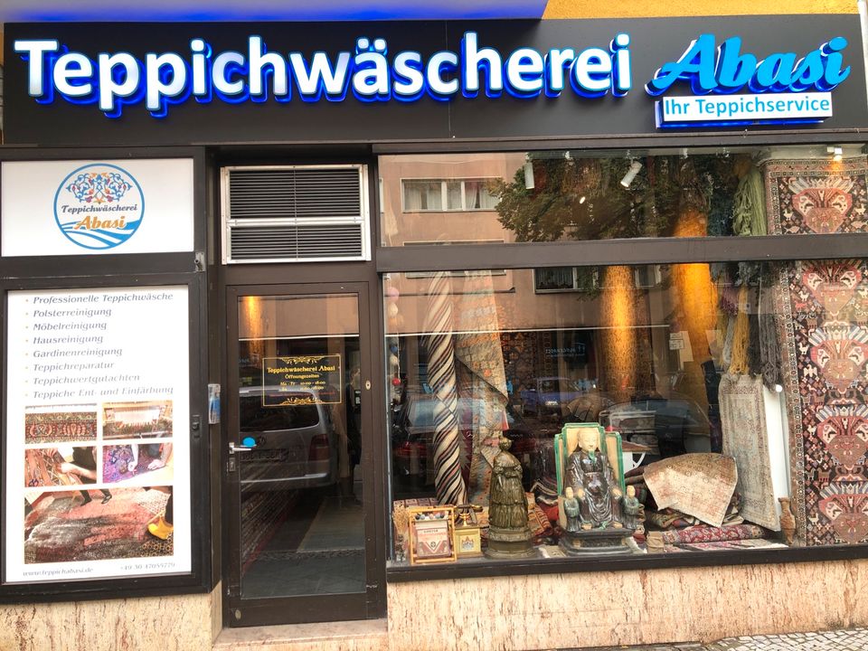 Teppichwäscherei Abasi Teppichreinigung Berlin Teppichreparatur in Berlin