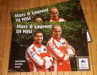 Autogrammkarte AK WRC FFSA Rallye Marc + Laurent Di Nisi Rheinland-Pfalz - Trier Vorschau