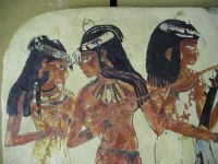 Museumsreplikat Gipsbild Ägypten Tänzerinnen und Musikantin Kr. Altötting - Töging am Inn Vorschau