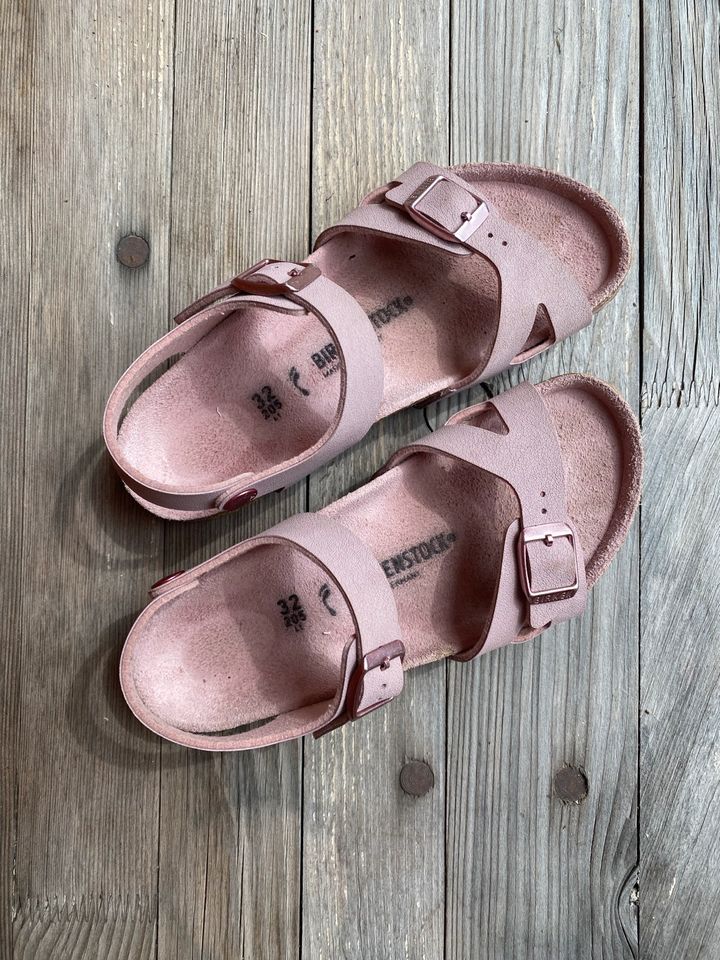 Birkenstock Kids Sandale Rio * rosa Lavender Blush 32 schmal in Kinderhaus