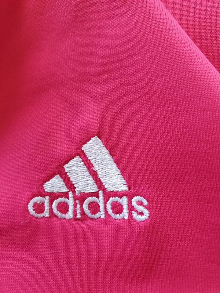 Set Damen Sportshirt  Adidas Damen rot weiss 44 + Jacke 46 in Nordhausen
