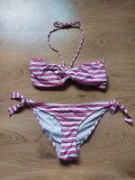 Weiß/Pink gestreifter Bikini Gr.L Niedersachsen - Belm Vorschau