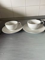 Zwei weiße sehr dünne schlichte Teetassen Pankow - Weissensee Vorschau