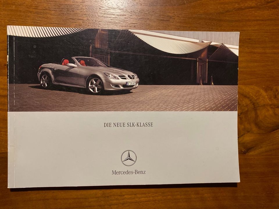 Prospekt „DIE NEUE SLK-KLASSE“, Mercedes R171 in Gottmadingen