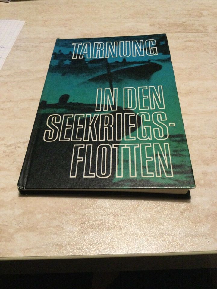 Buch „Tarnung in den Seekriegsflotten“ 1976 aus Nachlass in Vetschau