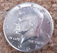 U.S.A. Half Dollar 1964 John F. Kennedy 900'er Silber Brandenburg - Falkenberg/Elster Vorschau