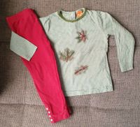 Pusblu Set Hose Langarmshirt Longsleeve Herbst Blätter rot Gr. 92 Rheinland-Pfalz - Geilnau Vorschau