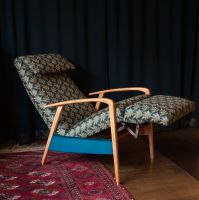 Mid-Century Sessel mit Liegefunktion, Vintage Hessen - Flieden Vorschau