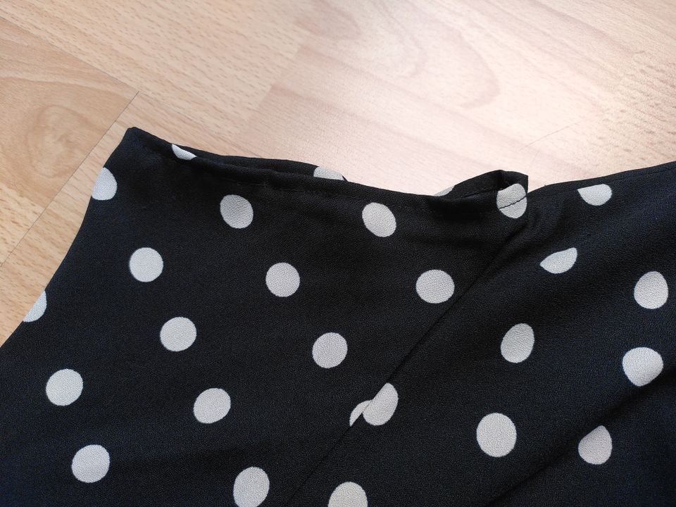 VERO MODA Kleid S Polka Dots schwarz weiß Punkte gepunktet in Rostock