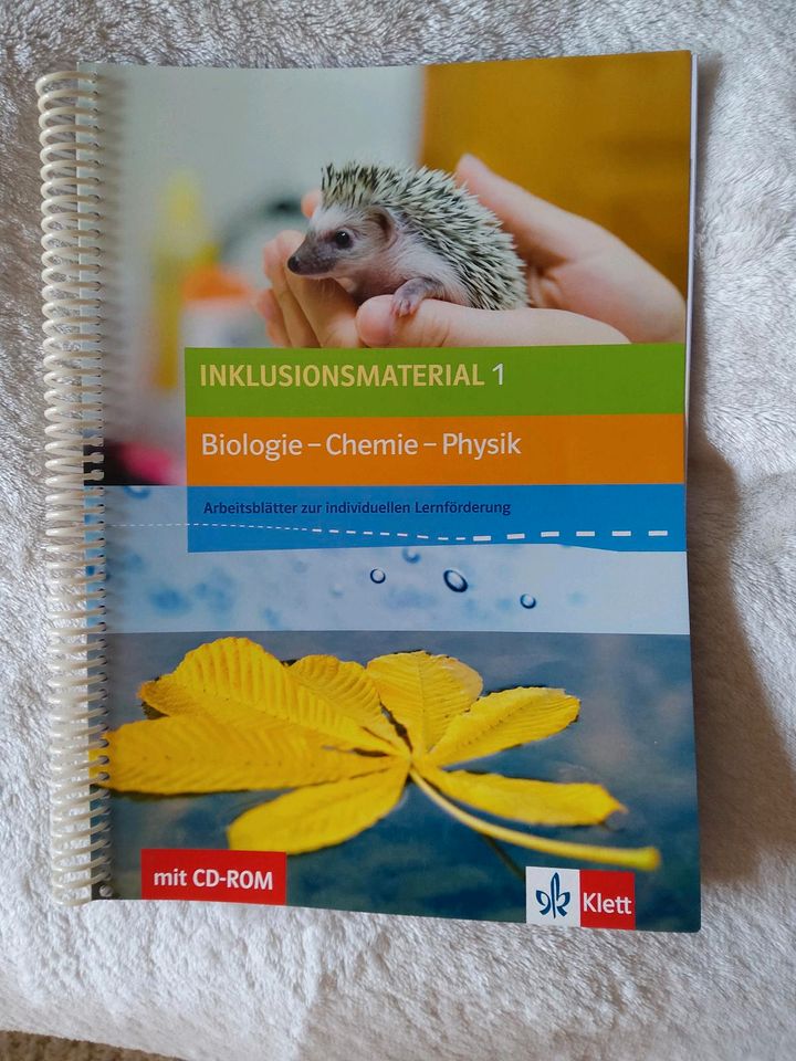Inklusion Klett CD Rom 2014 Arbeitsblätter Bio Chemie Physik in Nieheim