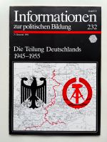 Die Teilung  Deutschland 1945 - 1955 /zur Politischen Bildung 232 Dortmund - Innenstadt-West Vorschau