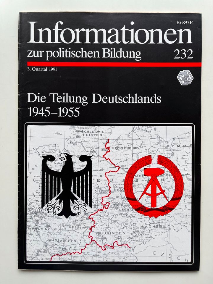 Die Teilung  Deutschland 1945 - 1955 /zur Politischen Bildung 232 in Dortmund