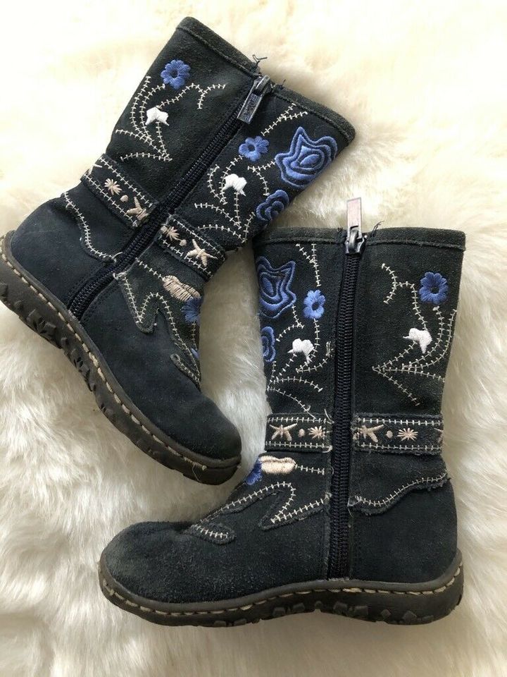 ❤️ S. Oliver gefütterte Stiefel Wildleder Gr. 25 ❤️ in Jena