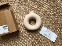 H&M Home Donutvase Ringvase Minivase klein Steingut beige Thüringen - Jena Vorschau