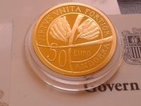 50 euro 2018 PP Andorra Gold 25 Jahre Verfassung 6,75g 999er Gold Obergiesing-Fasangarten - Obergiesing Vorschau