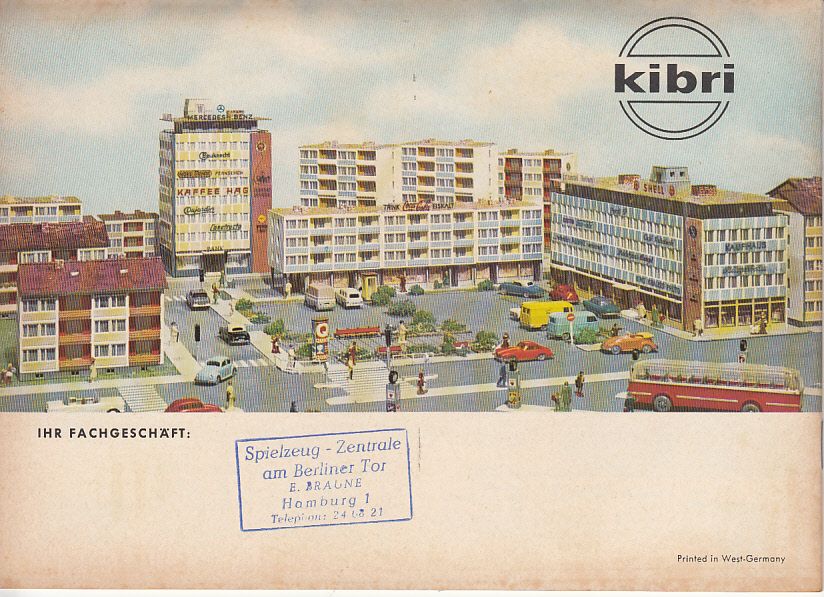 4 H0 Kataloge Vollmer Kibri Busch Merten 1963-65 zusammen 30 € in Rieseby