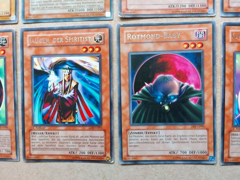 Yu-Gi-Oh Karten Rare 90er - je 0,60 € in Zell am Main