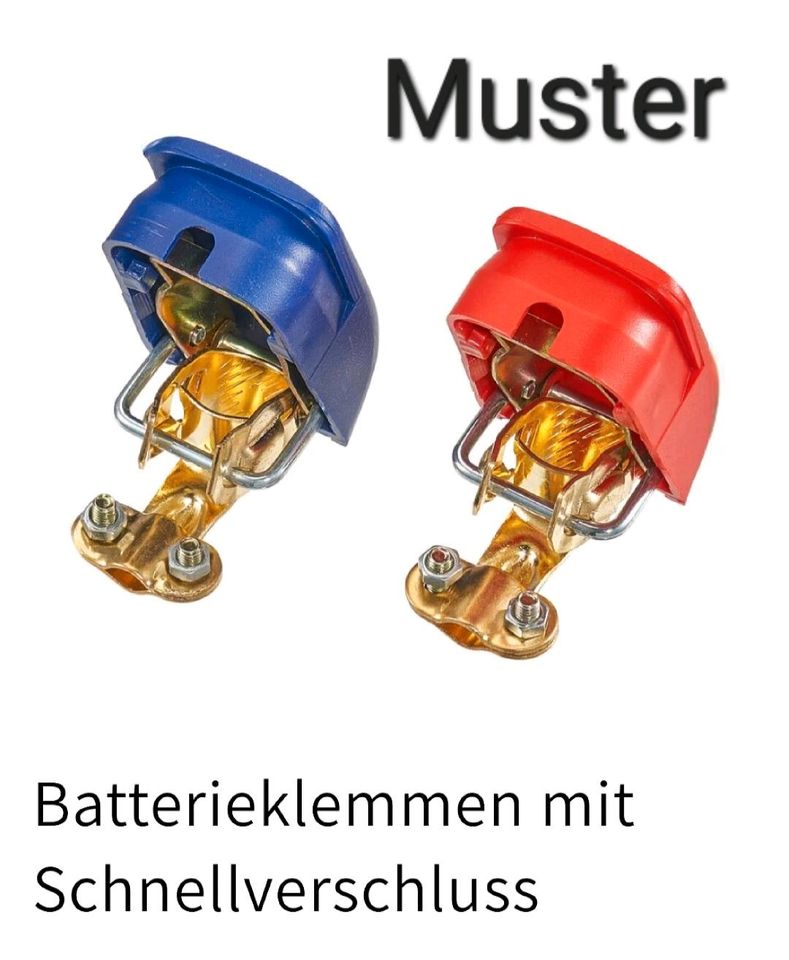 Batterieklemmen, Polklemklmen, Batterie Klemmen, Schnellverbinder