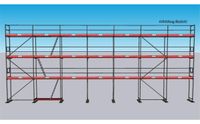 Layher Gerüst Komplettpaket 149qm - Feldlänge 2,57m - Länge 17,99m - Arbeitshöhe 8,30m - 140qm, 145qm, 150qm Hessen - Eschenburg Vorschau