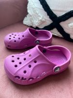 Crocs lila Mädchen guter Zustand Sommerschuhe Niedersachsen - Braunschweig Vorschau