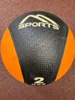 MSPORTS Medizinball 2 kg – Professionelle Studio-Qualität Brandenburg - Ahrensfelde Vorschau