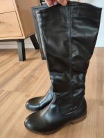 Stiefel kniehoch 38 neuwertig schwarz Niedersachsen - Nordenham Vorschau